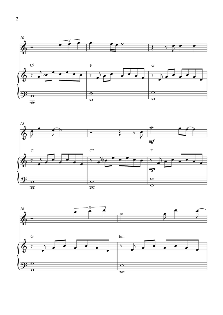 Endless Love Flute Solo scores gallery preview page 2