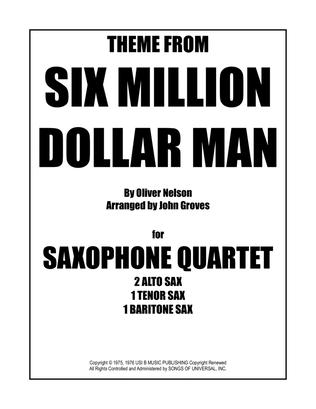 Theme From Six Million Dollar Man