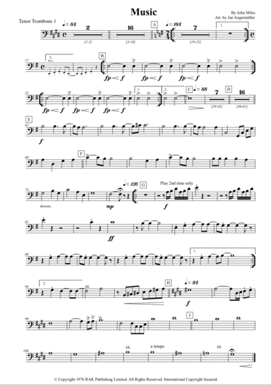 Music Brass Ensemble scores gallery preview page 1