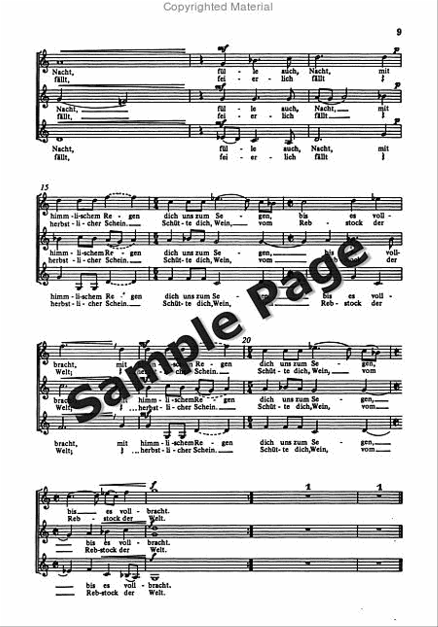 Kleinen Jahreszeiten Ch Score