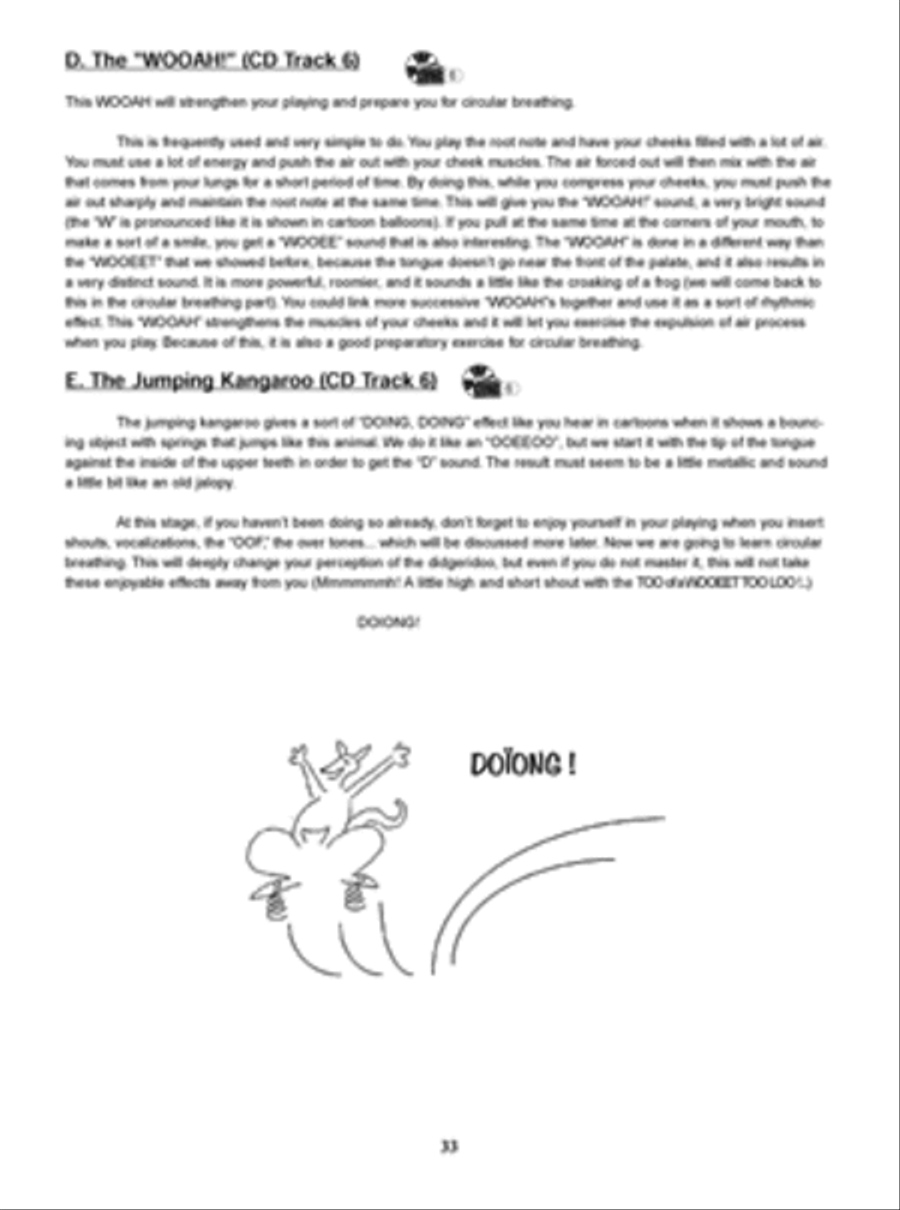 The Didgeridoo Book and Digital Audio scores gallery preview page 3