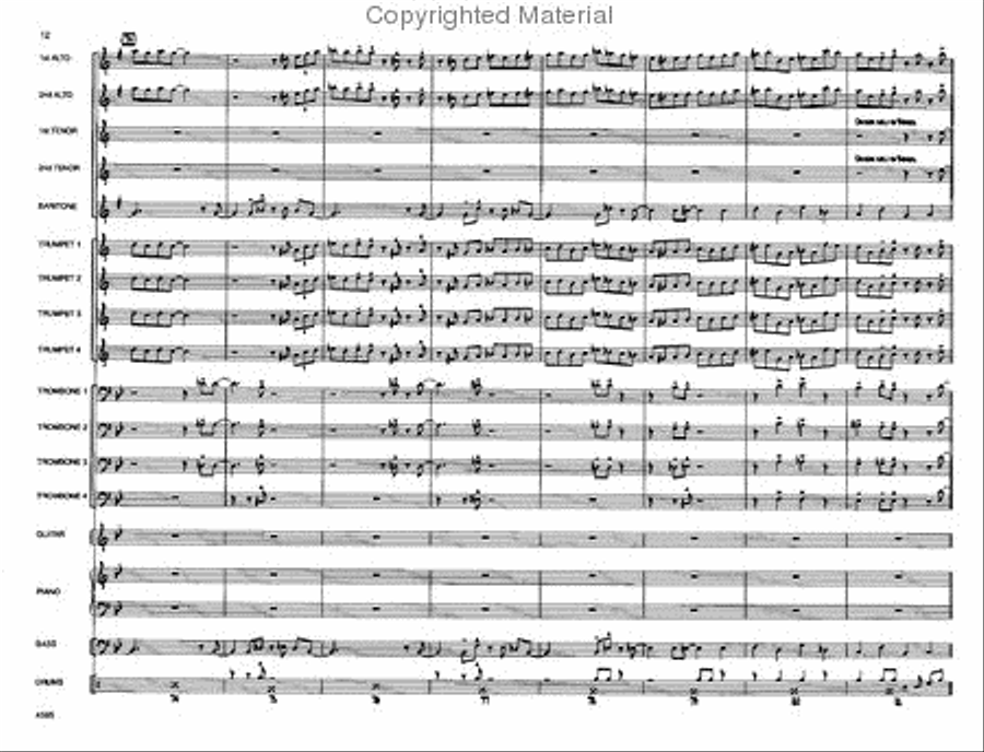 What Can I Tell You? Jazz Ensemble scores gallery preview page 11