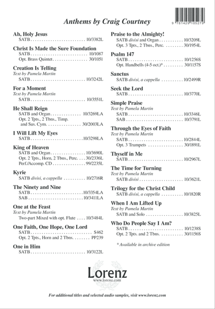 Simple Praise 3-Part scores gallery preview page 13