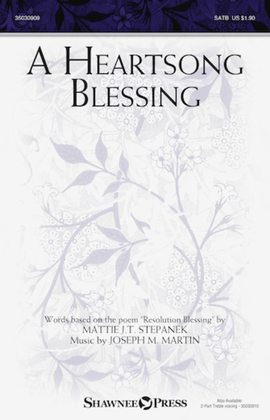Book cover for A Heartsong Blessing