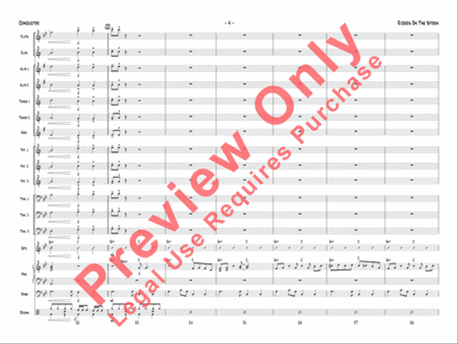 Riders on the Storm Jazz Ensemble scores gallery preview page 5