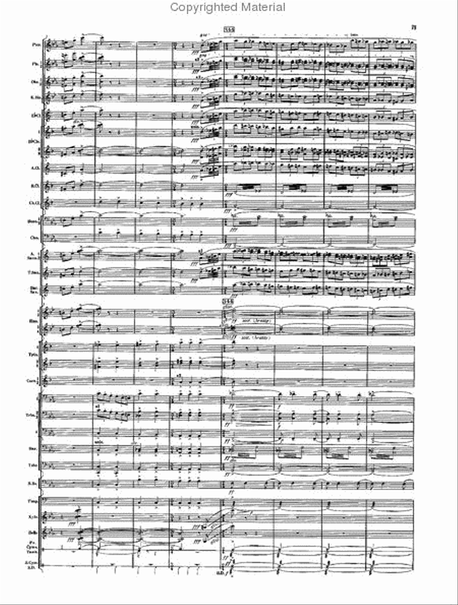 Armenian Dances, Part II Concert Band scores gallery preview page 77