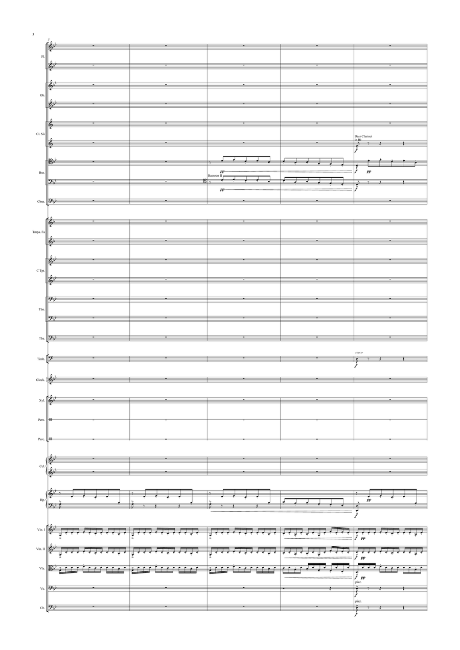 Asturias (Leyenda) - I. Albeñiz - For Full Orchestra (Full Score and Parts) Chamber Orchestra scores gallery preview page 4