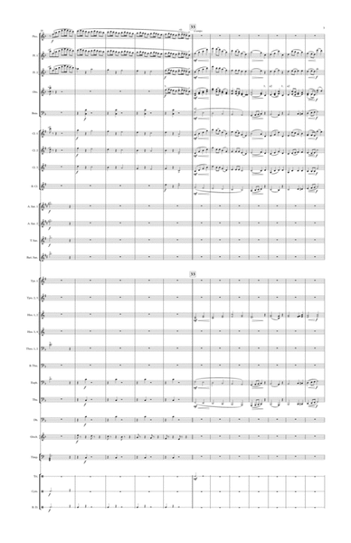 Sommarsang (Summer Song) for Concert Band (Score) image number null