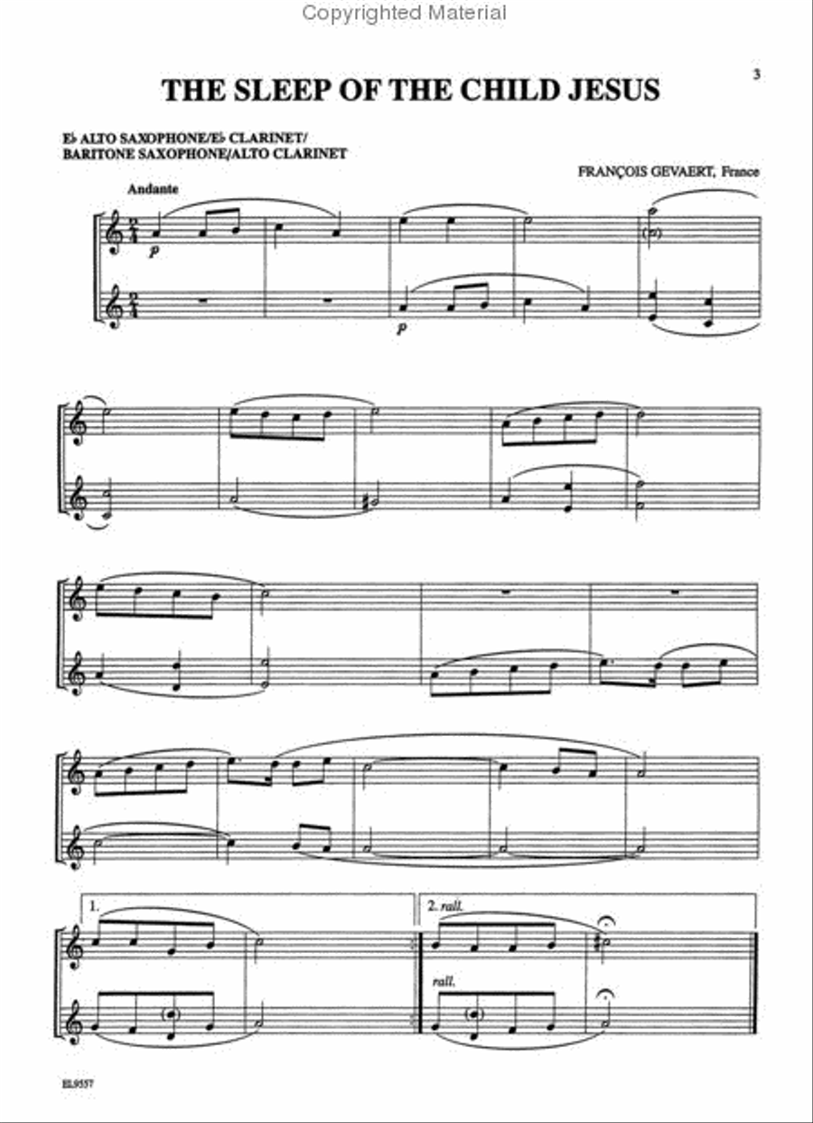 Christmas Duets for All (Holiday Songs from Around the World) Small Ensemble scores gallery preview page 2
