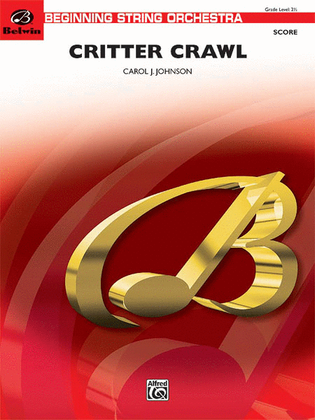 Book cover for Critter Crawl