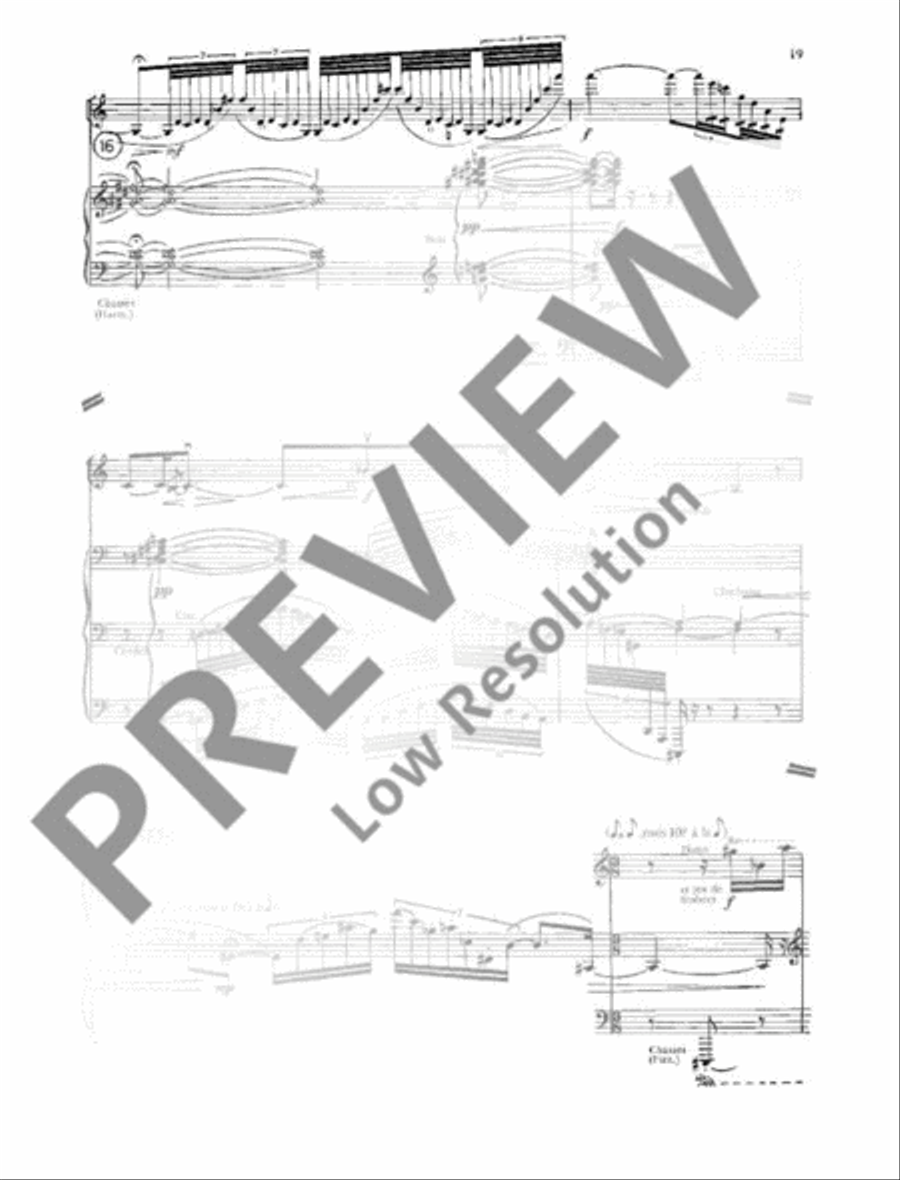 L'Arbre des songes L'Arbre des songes Piano scores gallery preview page 20