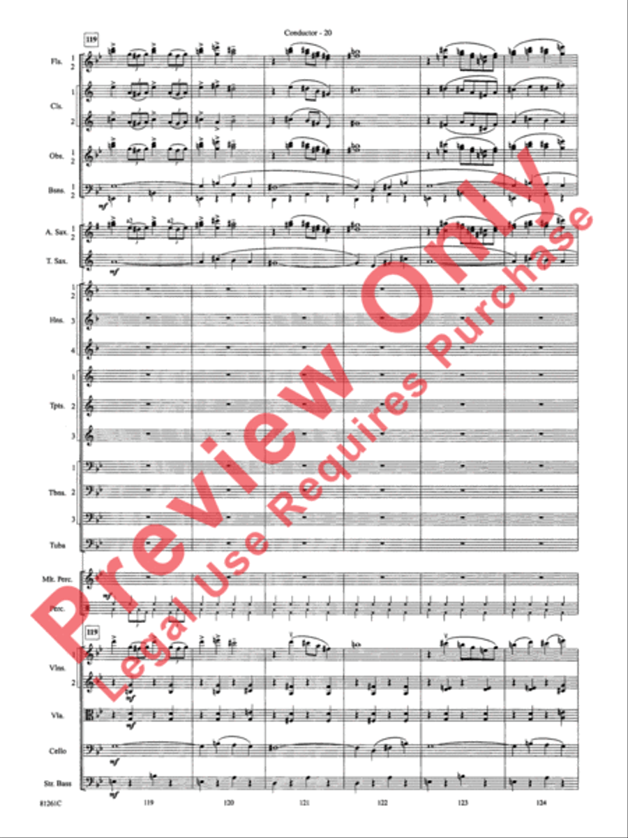 Sleigh Ride Full Orchestra scores gallery preview page 23