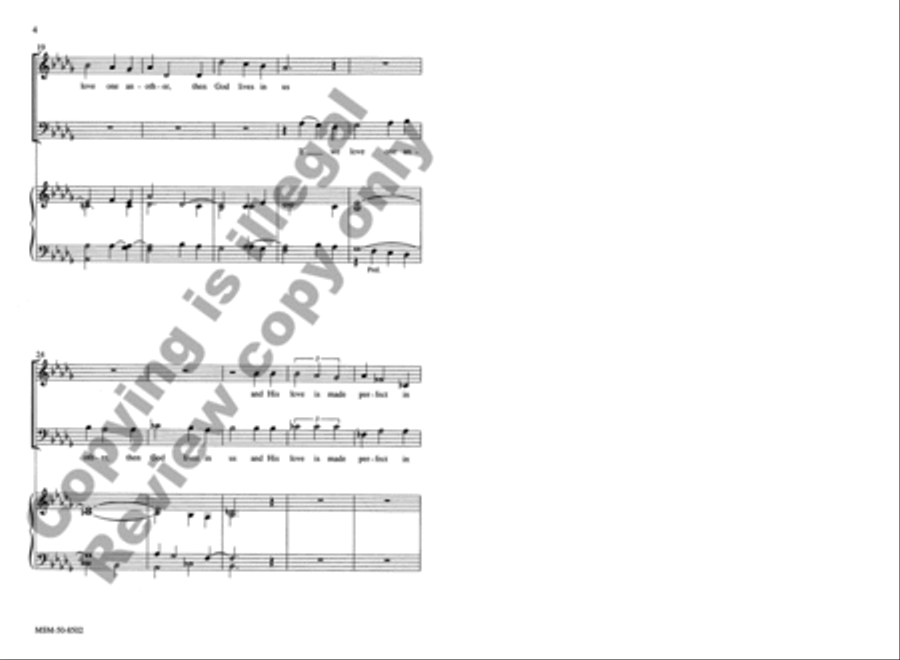Let Us Love One Another 2-Part scores gallery preview page 4