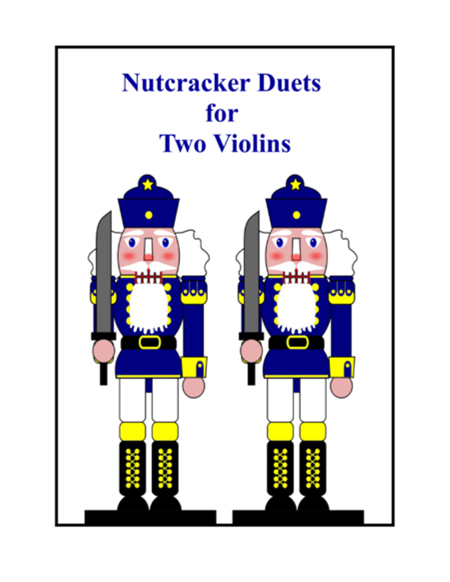 Nutcracker Duets for Two Violins String Duet scores gallery preview page 1