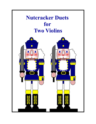 Book cover for Nutcracker Duets for Two Violins
