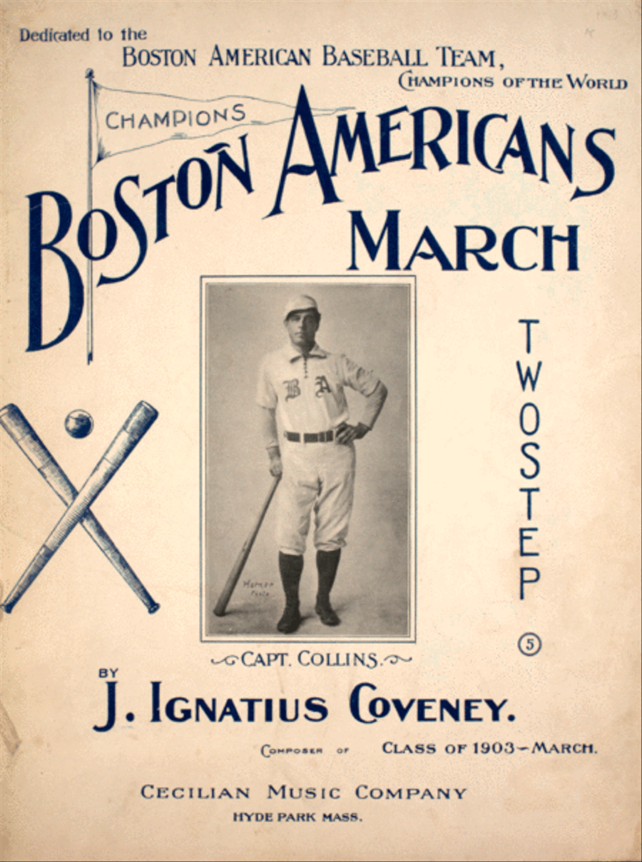 Boston Americans March Two Step Piano Solo scores gallery preview page 1