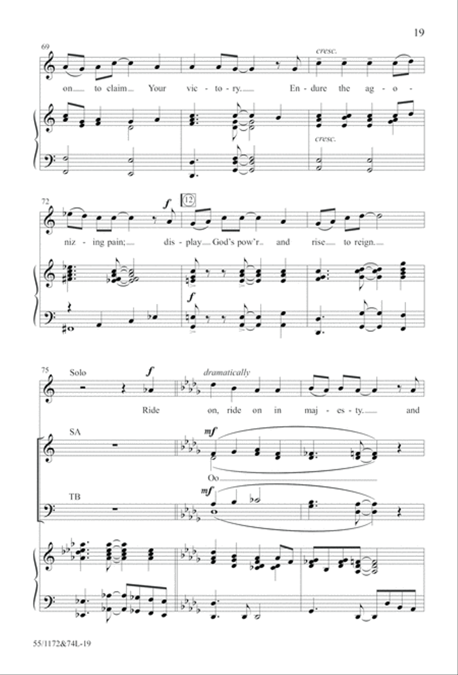 The Easter Story The Easter Story 4-Part scores gallery preview page 20