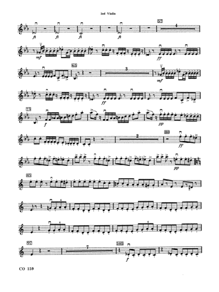 Ballet Music from Aïda: 2nd Violin