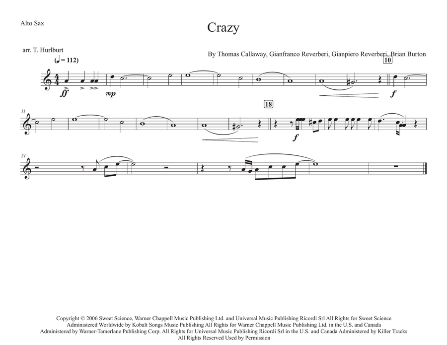 Crazy Crazy Marching Band scores gallery preview page 6