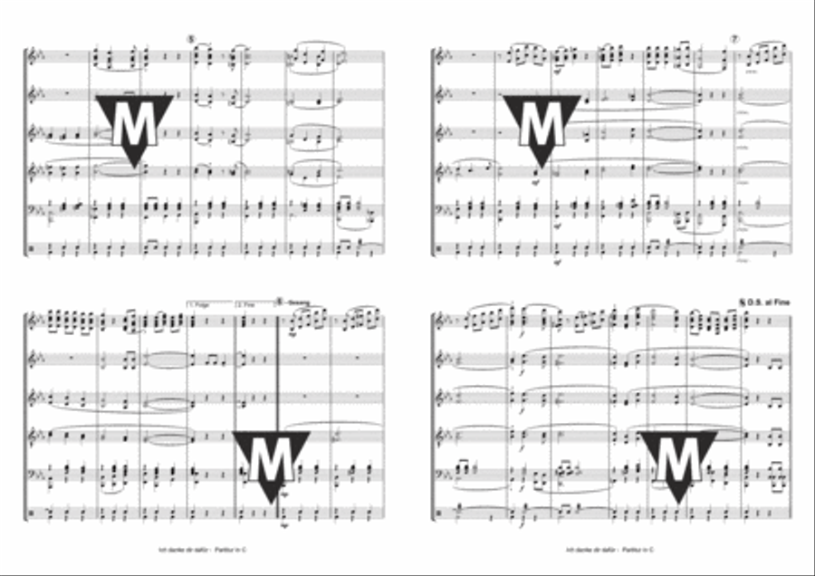 Ich danke dir dafür Ich danke dir dafür Concert Band scores gallery preview page 4