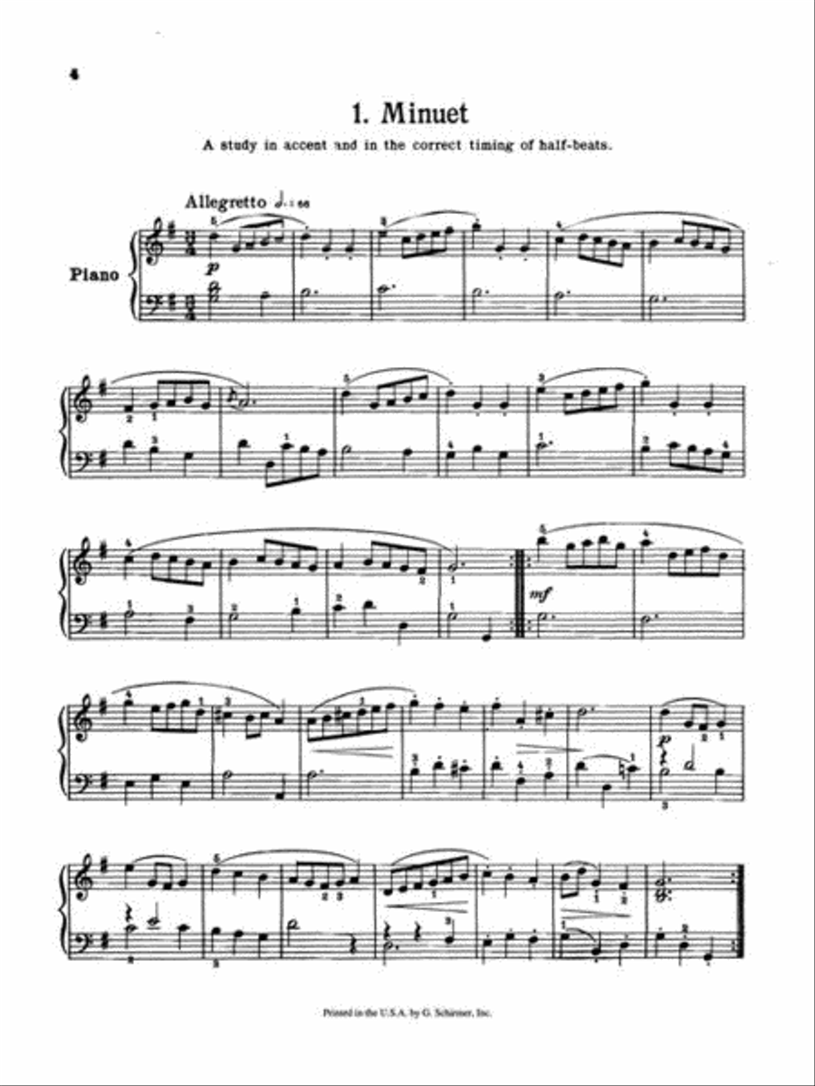 First Lessons in Bach – Book 1 Piano Method scores gallery preview page 4