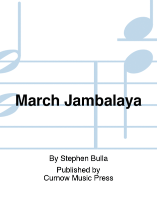 Book cover for March Jambalaya