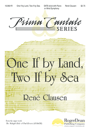 Book cover for One If by Land, Two If by Sea