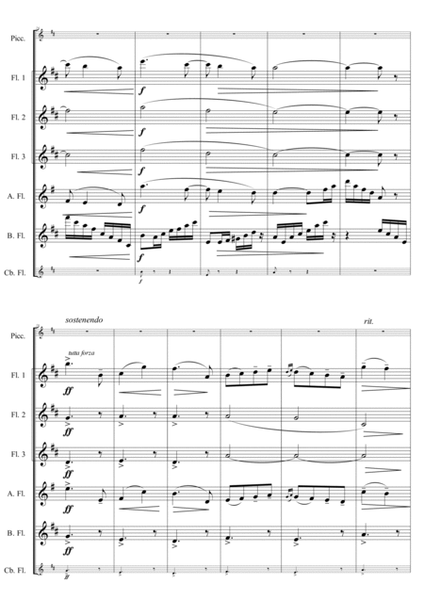 Manon Lescaut - INTERMEZZO - Flute choir image number null