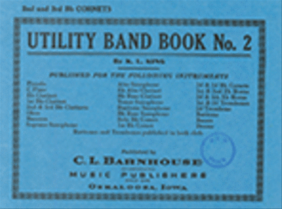 Utility Band Book No. 2 Utility Band Book No. 2 Trombone scores gallery preview page 1