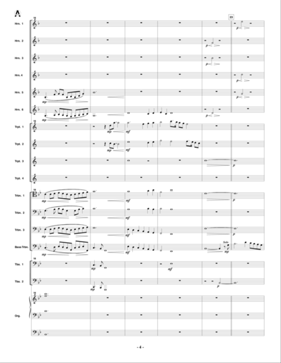 Quo Non Ascendam Quo Non Ascendam Horn scores gallery preview page 6