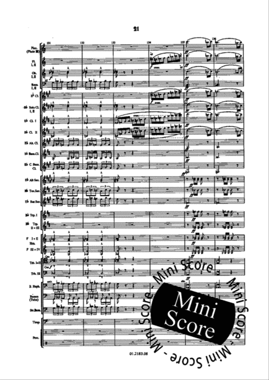 Der Zigeunerbaron Concert Band scores gallery preview page 27