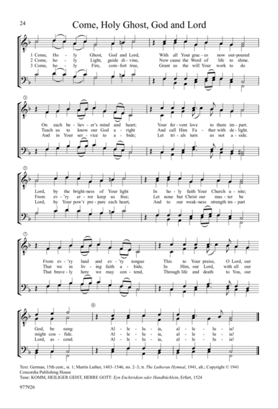 The TTBB Chorale Book, Vol. 2 TTBB scores gallery preview page 8