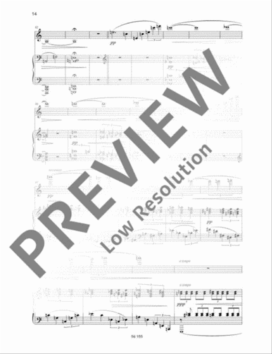 Sonate No. 2 Violin Solo scores gallery preview page 15