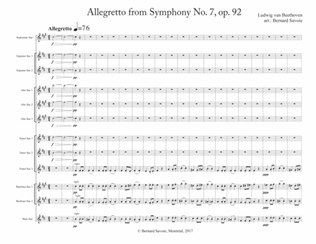 Allegretto from Symphony No. 7, op. 92