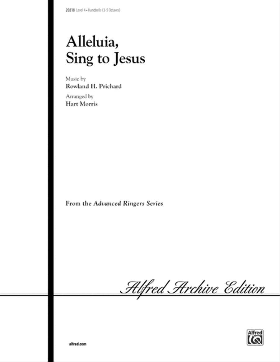 Alleluia, Sing to Jesus Alleluia, Sing to Jesus Handbell Choir scores gallery preview page 1