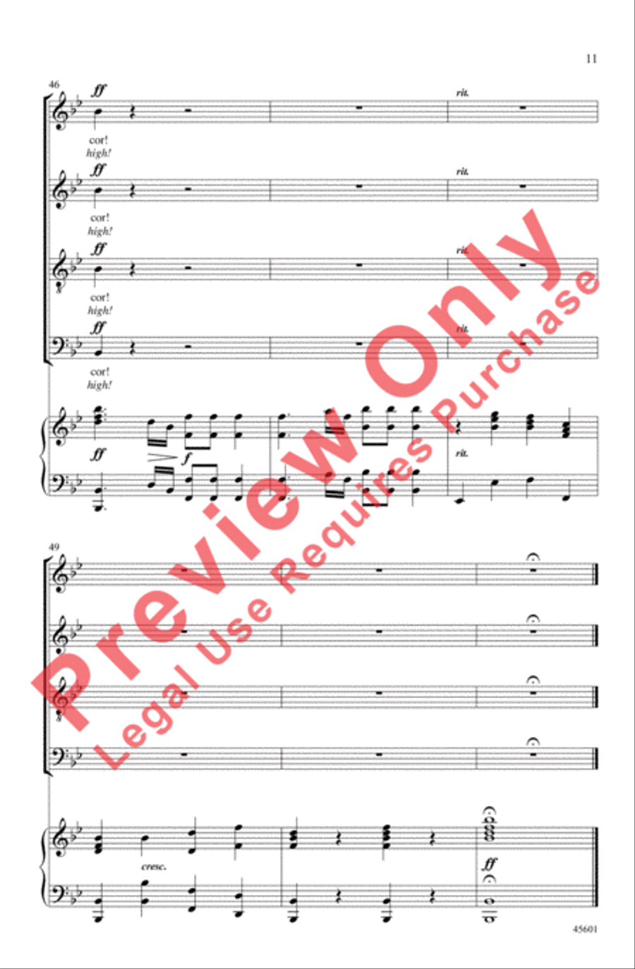 Viva! 4-Part scores gallery preview page 11