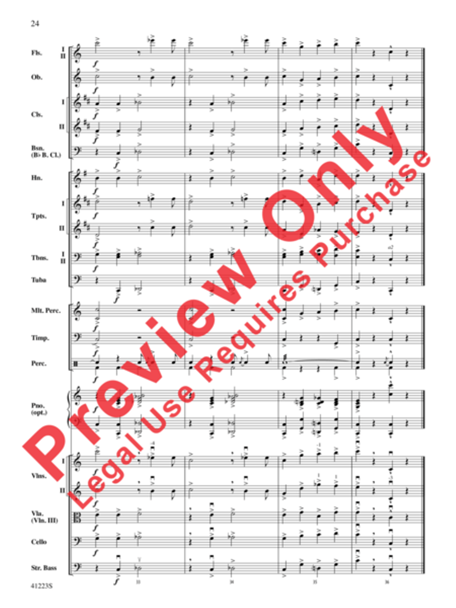 Joyful Holidays Joyful Holidays Full Orchestra scores gallery preview page 25