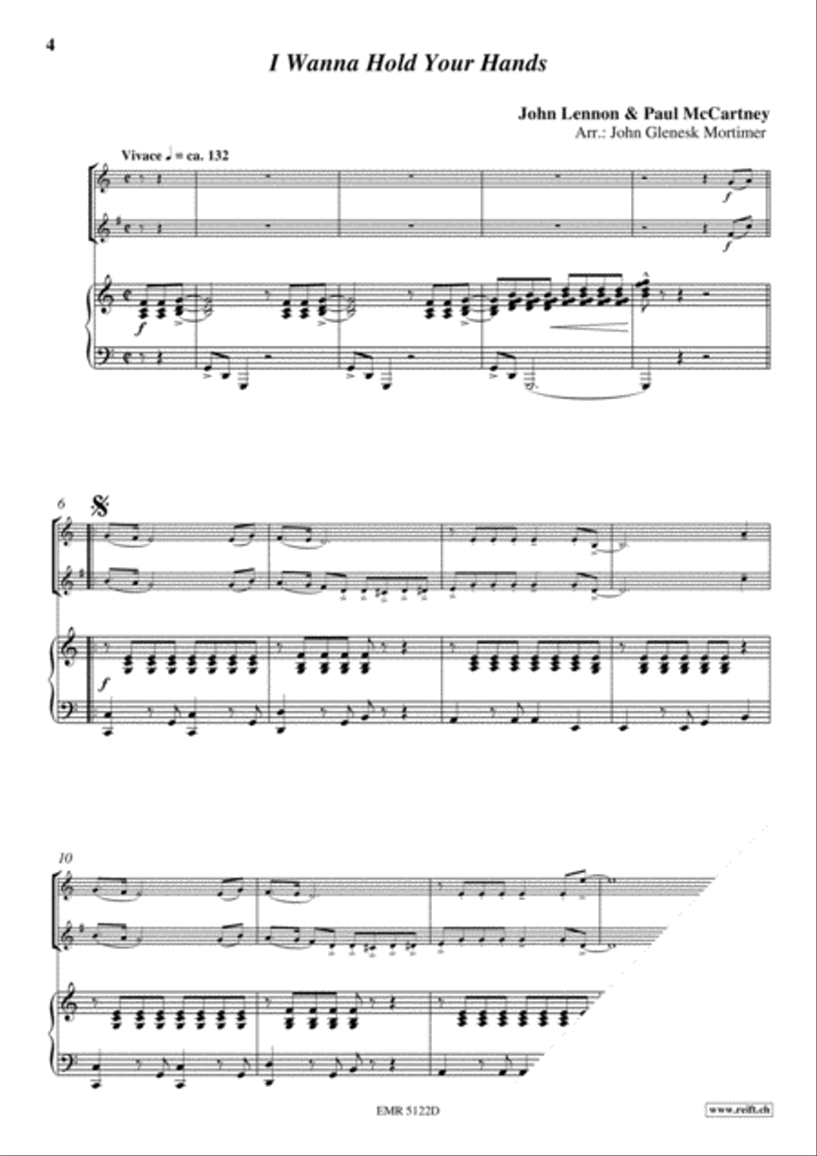 The Beatles Volume 1 Brass Ensemble scores gallery preview page 4