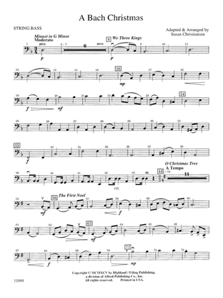 A Bach Christmas: String Bass