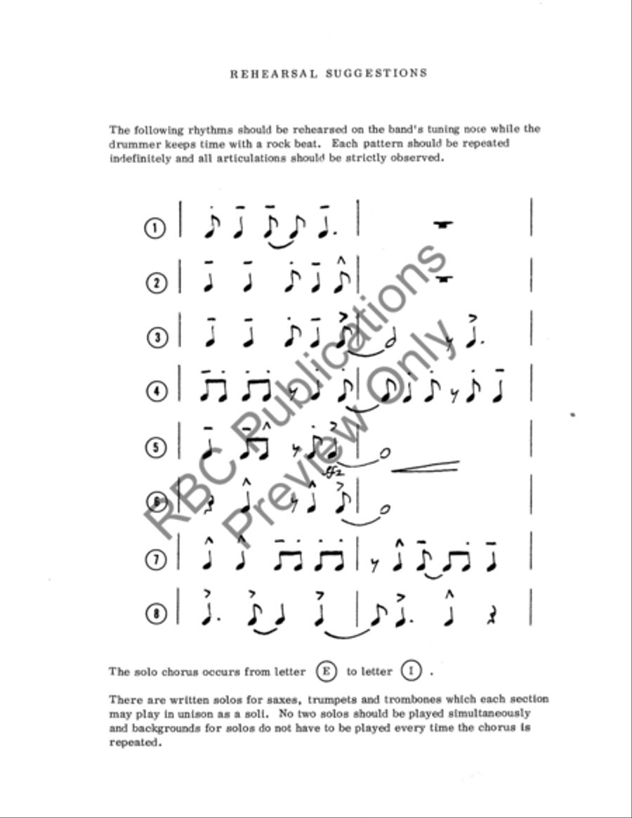 Feeling Good (Score) Feeling Good (Score) Jazz Ensemble scores gallery preview page 3