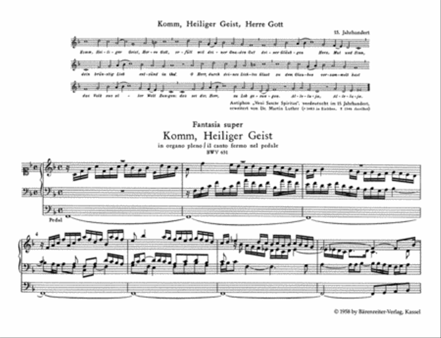 The Organ Chorale Preludes from the Leipzig Autograph Organ scores gallery preview page 2