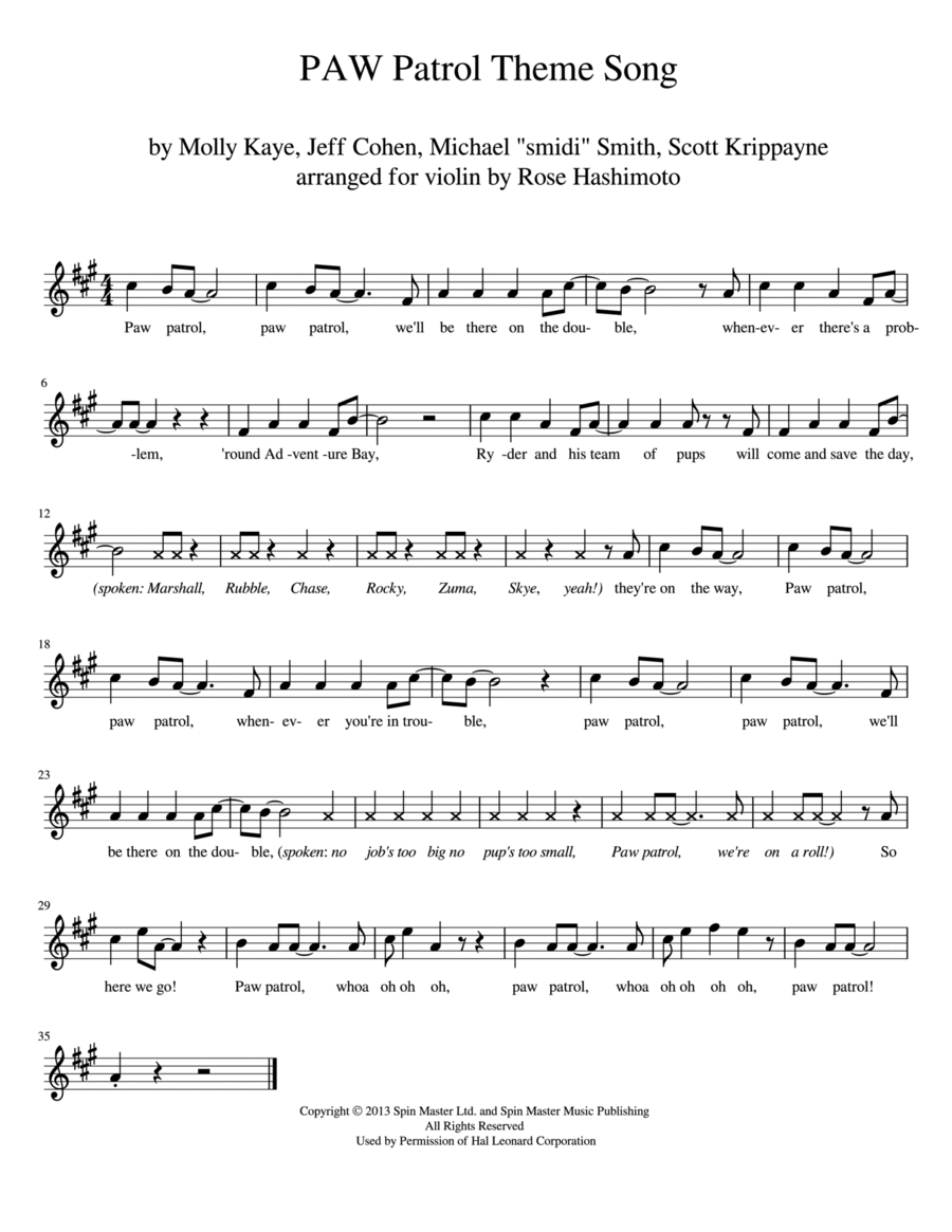 Paw shop patrol trumpet