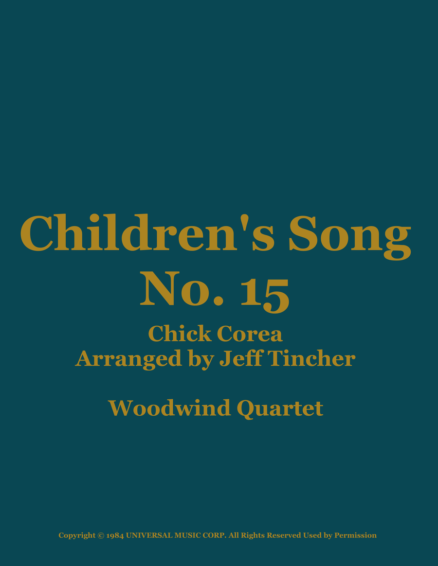 Children's Song No. 15