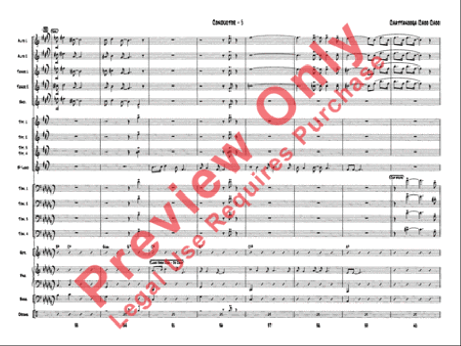 Chattanooga Choo Choo Chattanooga Choo Choo Jazz Ensemble scores gallery preview page 7