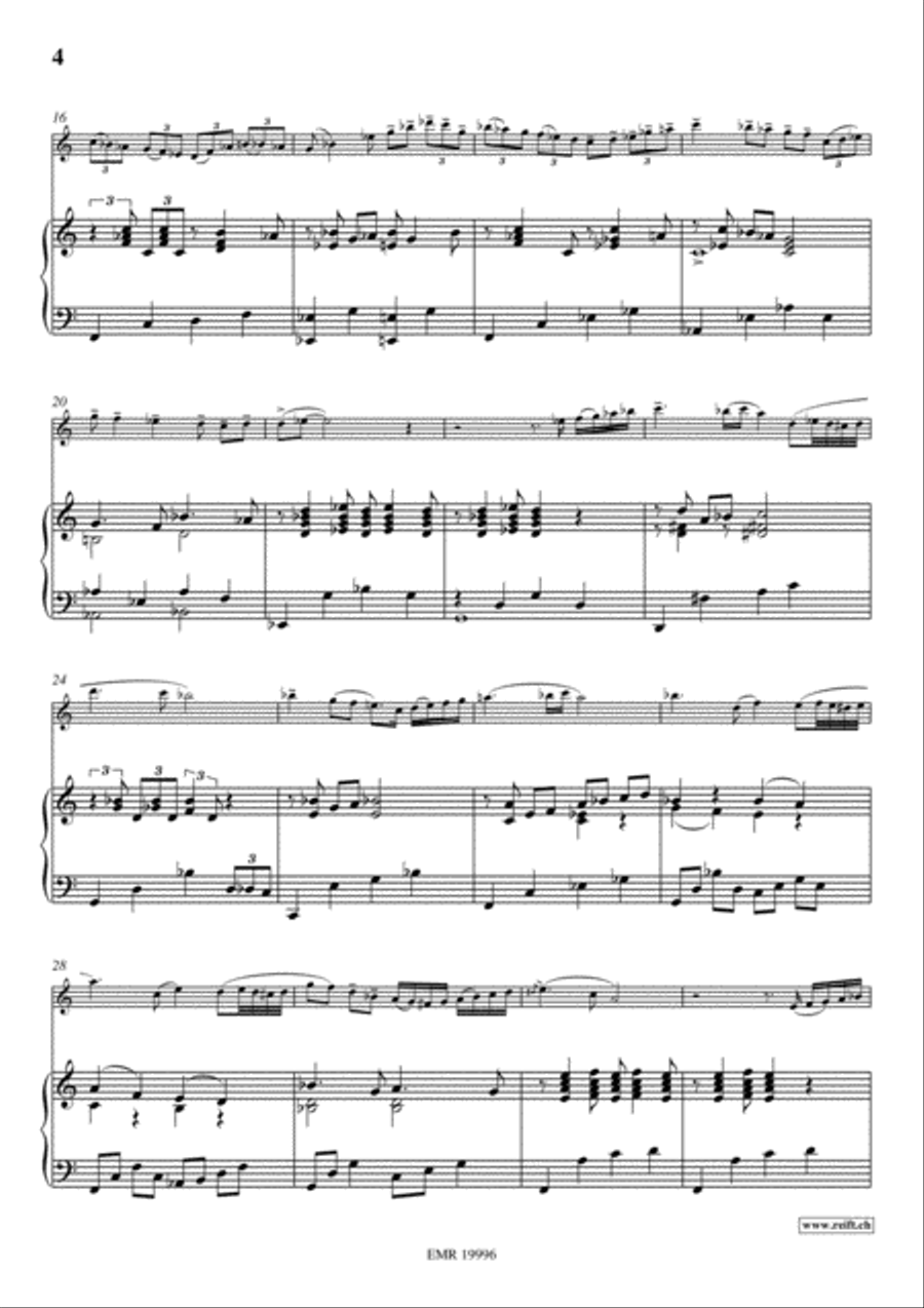 Ballad Violin Solo scores gallery preview page 5