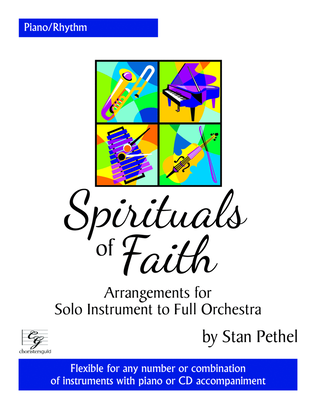 Book cover for Spirituals of Faith - Piano/Rhythm