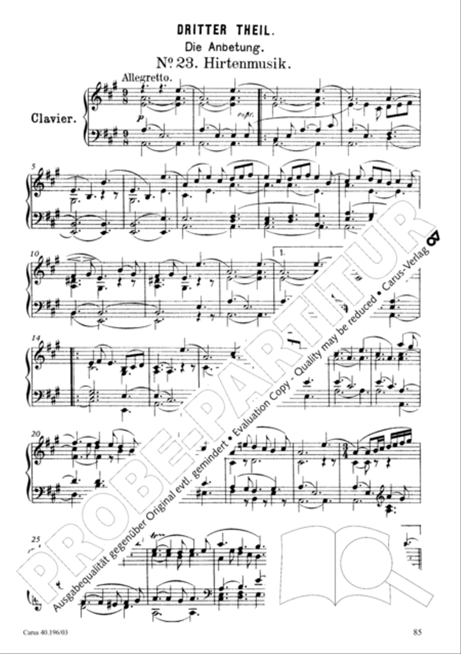 Die Geburt Christi SSA scores gallery preview page 86