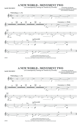 A New World---Movement Two: 2nd B-flat Trumpet