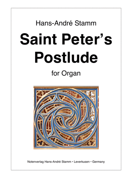 Saint Peter's Postlude for organ
