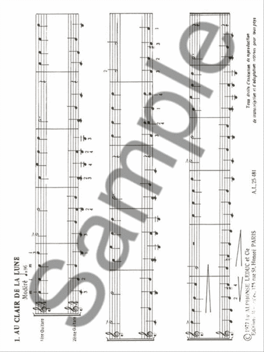 The Books Of Guitarolier (volume 1) Collection / Songbook scores gallery preview page 2